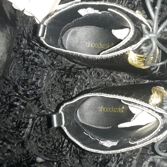 (( Listing # 81 )) (( NEW )) Keep Me High , ShoeDazzle Black Heels - Picture 9 of 9